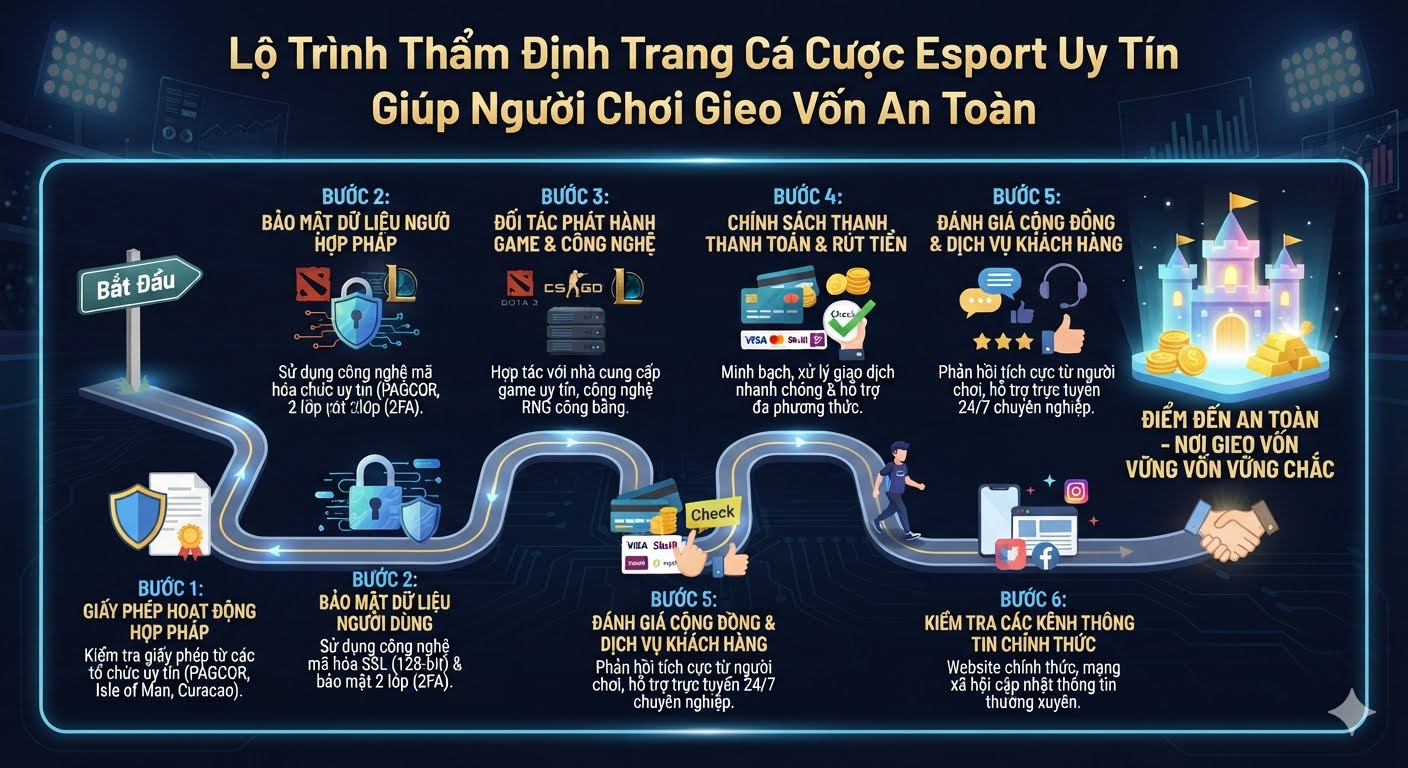 Trang cá cược Esport uy tín